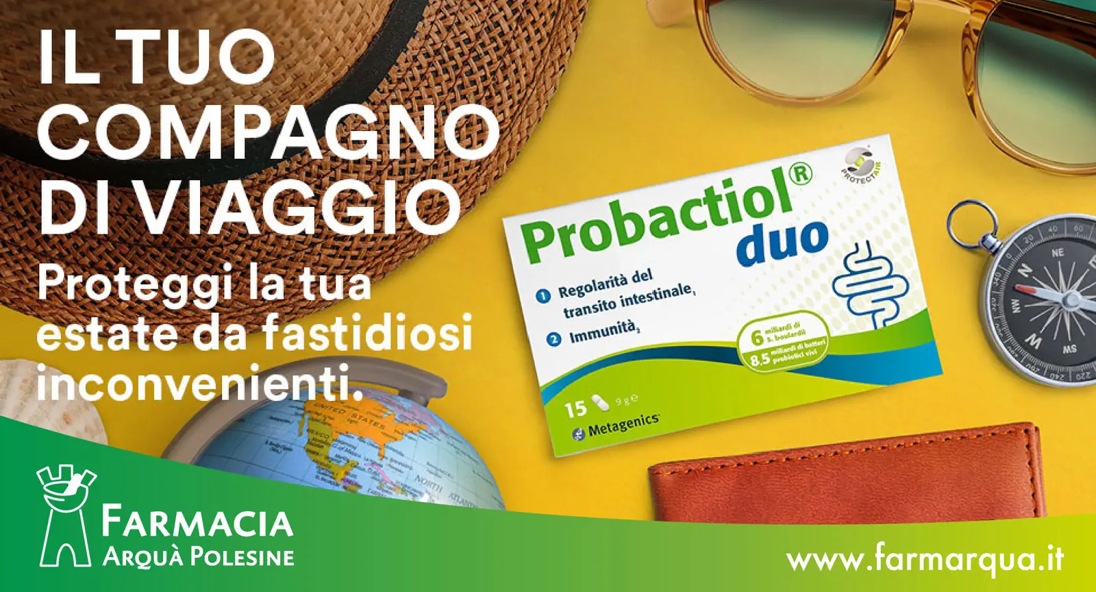 Probiotico per regolazione transito intestinale